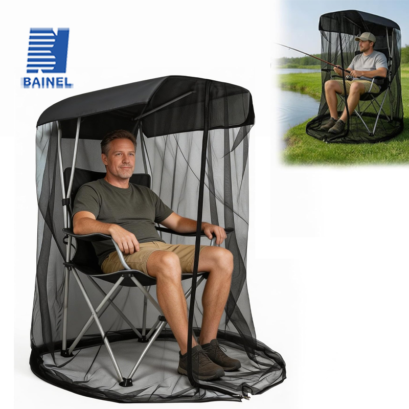 Outdoor Camping Automatic Quick Opening Tent - Single Person Outdoor Mosquito Net Tent