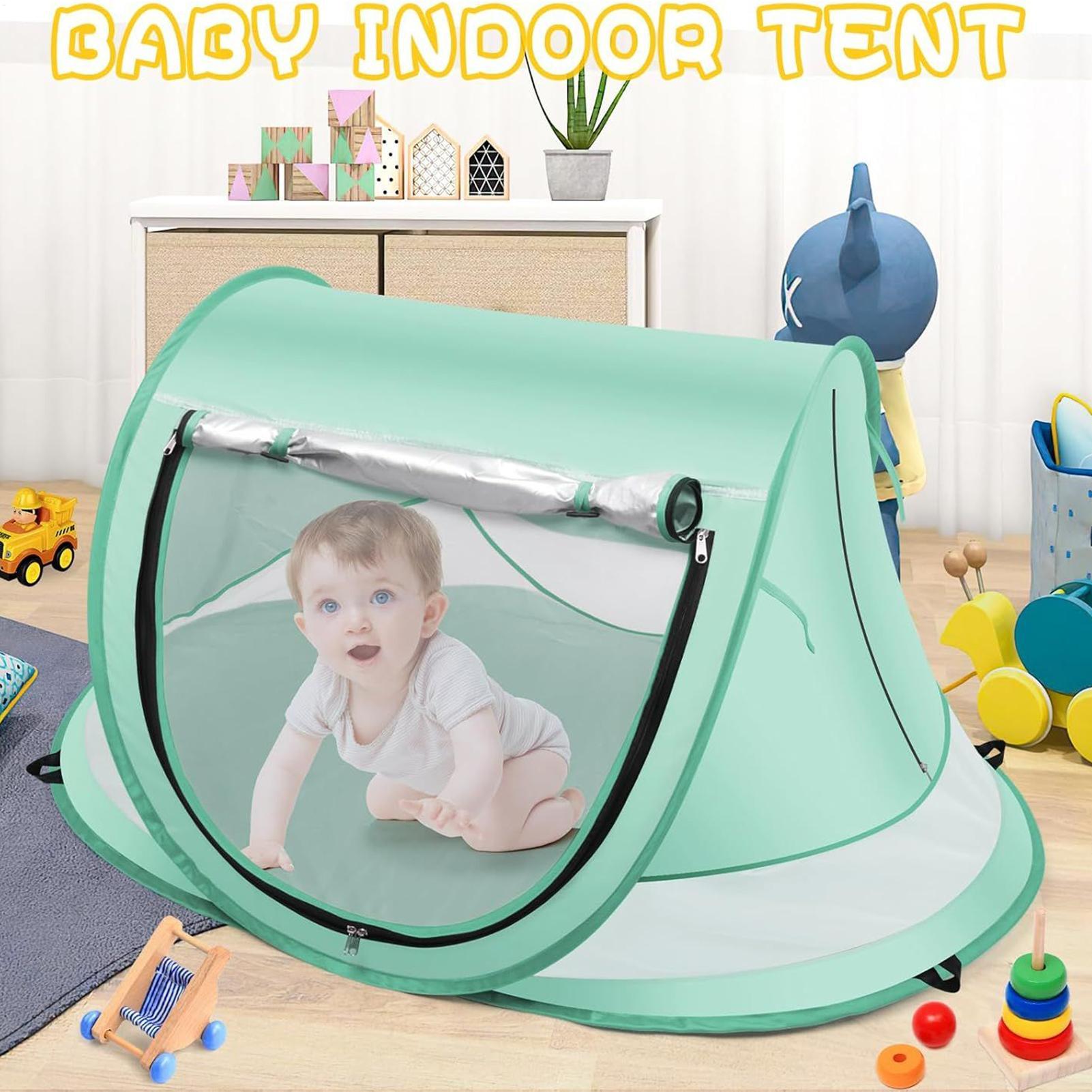 Toddler Beach Tent Outdoor Bab - Outdoor Camping Automatic Quick Opening Tent recension och pris