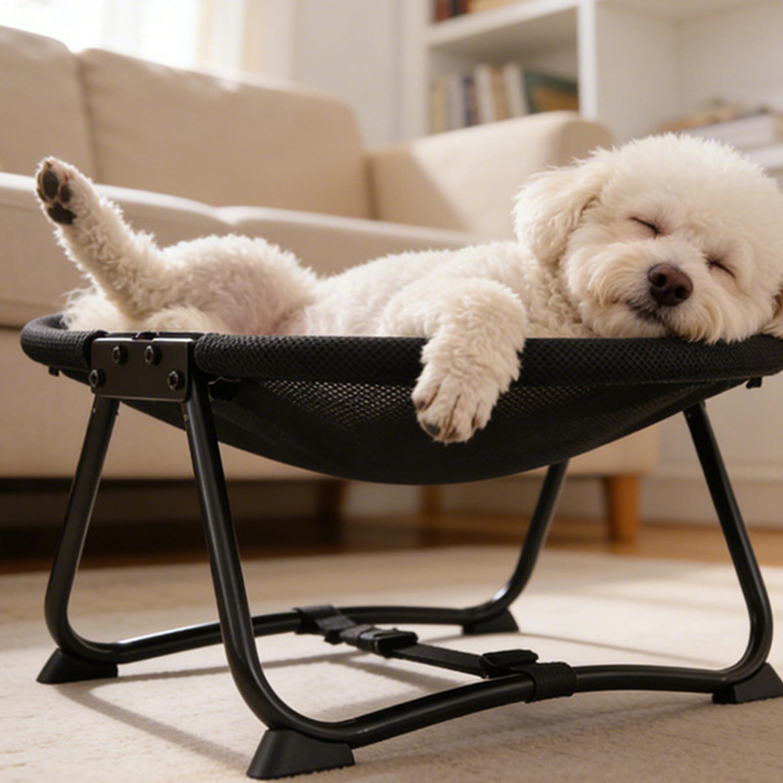 Dog Cot Bed Foldable Soft Hamm - Outdoor Camping Dog Bed recension och pris