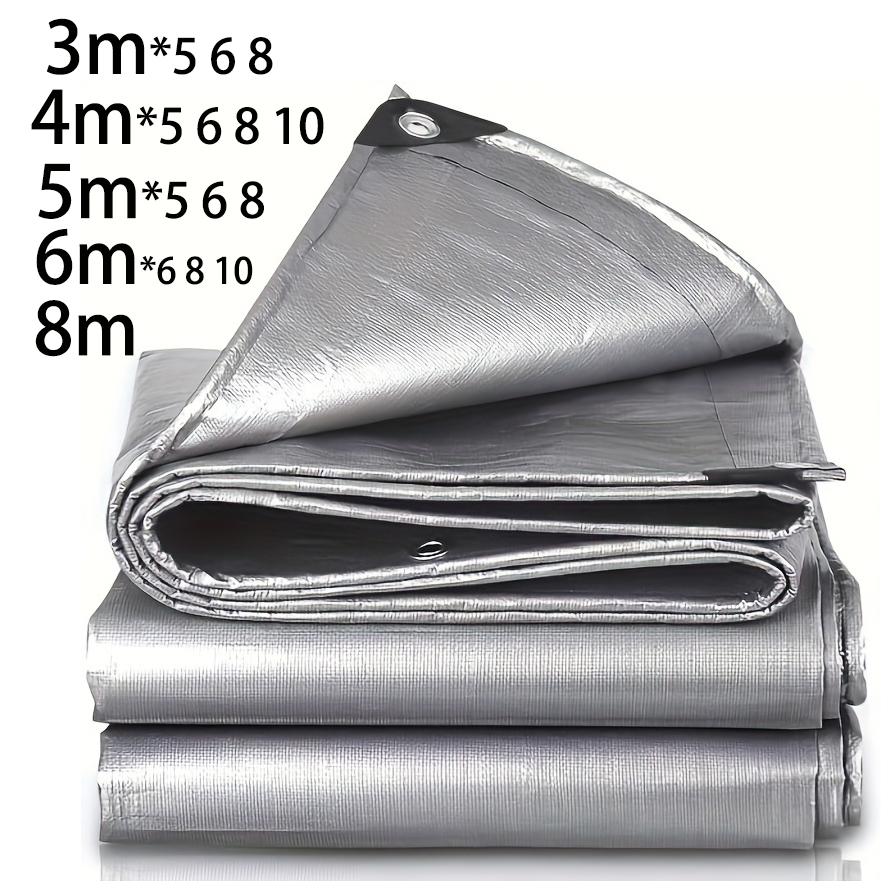 Large Tarp 3mx5 6 8 4x4 5 6 8  - Outdoor Camping Automatic Quick Opening Tent recension och pris