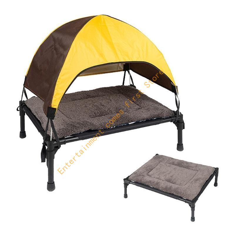 Outdoor Raised Dog Cot Bed wit - Outdoor Camping Dog Bed recension och pris