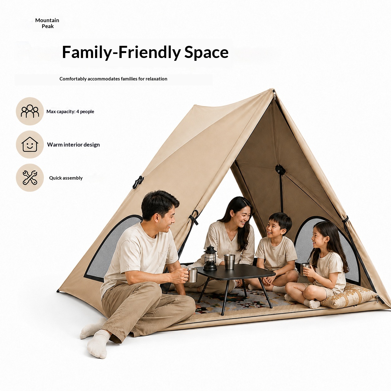 Automatic Triangular Tent, Out - Outdoor Camping Automatic Quick Opening Tent recension och pris