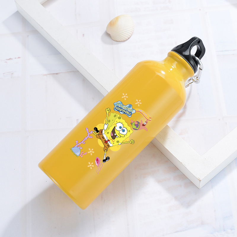 SpongeBobs Aluminum Water Bott - Outdoor Camping Anime recension och pris