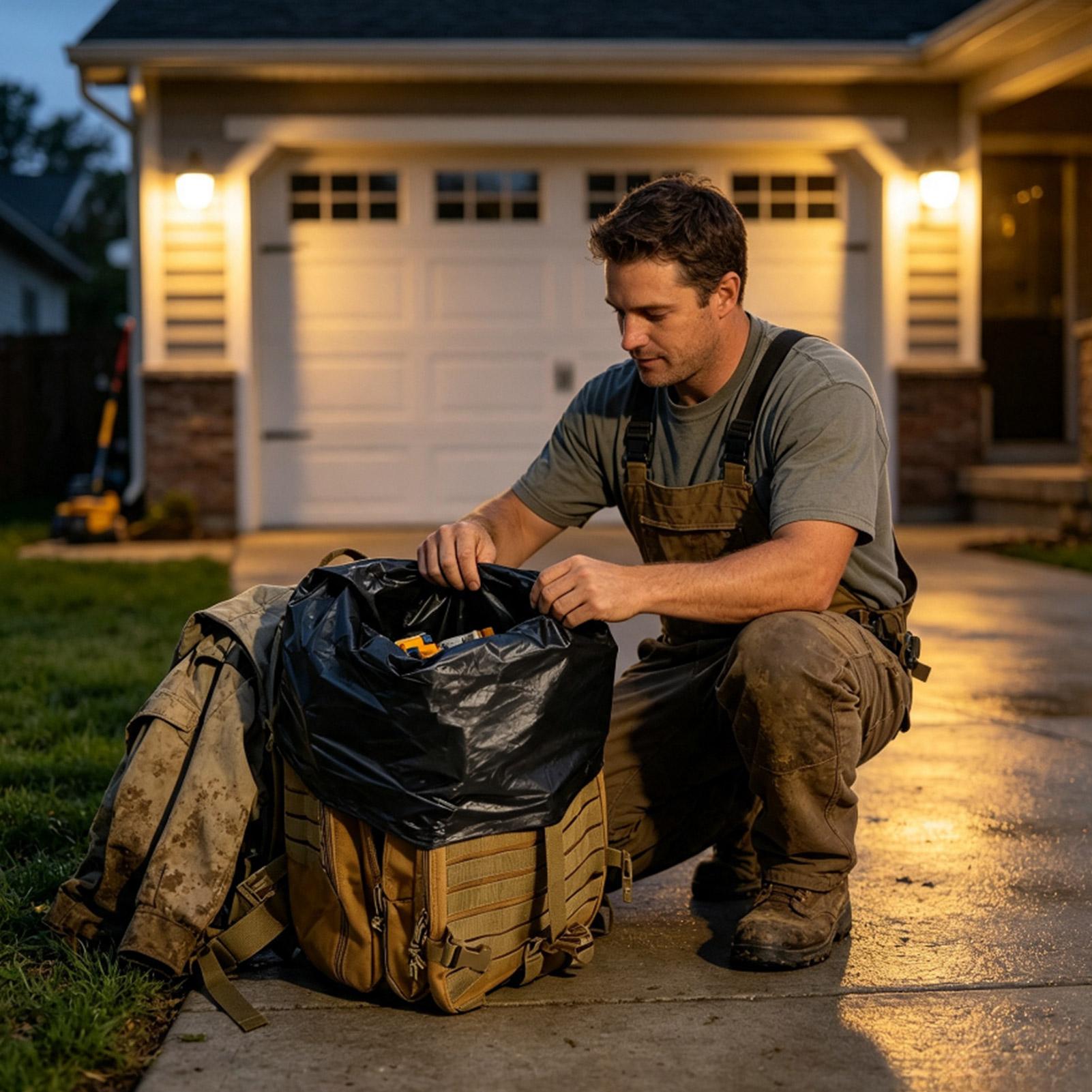 Waterproof Backpack Liner 10-p - Outdoor Camping Backpack recension och pris