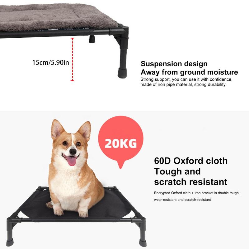 Outdoor Elevated Dog Bed Folda - Outdoor Camping Dog Bed recension och pris
