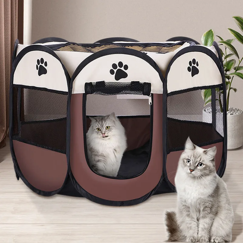 Portable Folding Pet Tent, Oct - Outdoor Camping Dog Fence recension och pris