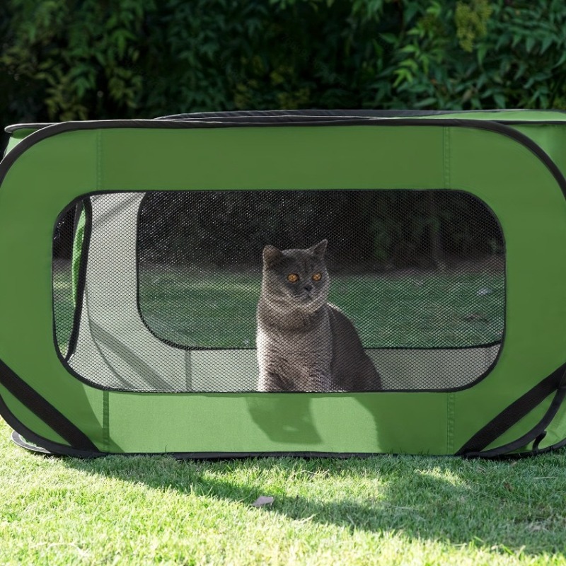 Portable Pet Tent Foldable Exe - Outdoor Camping Dog Fence recension och pris
