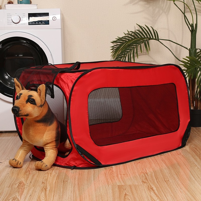Portable Pet Tent Foldable Exe - Outdoor Camping Dog Fence recension och pris
