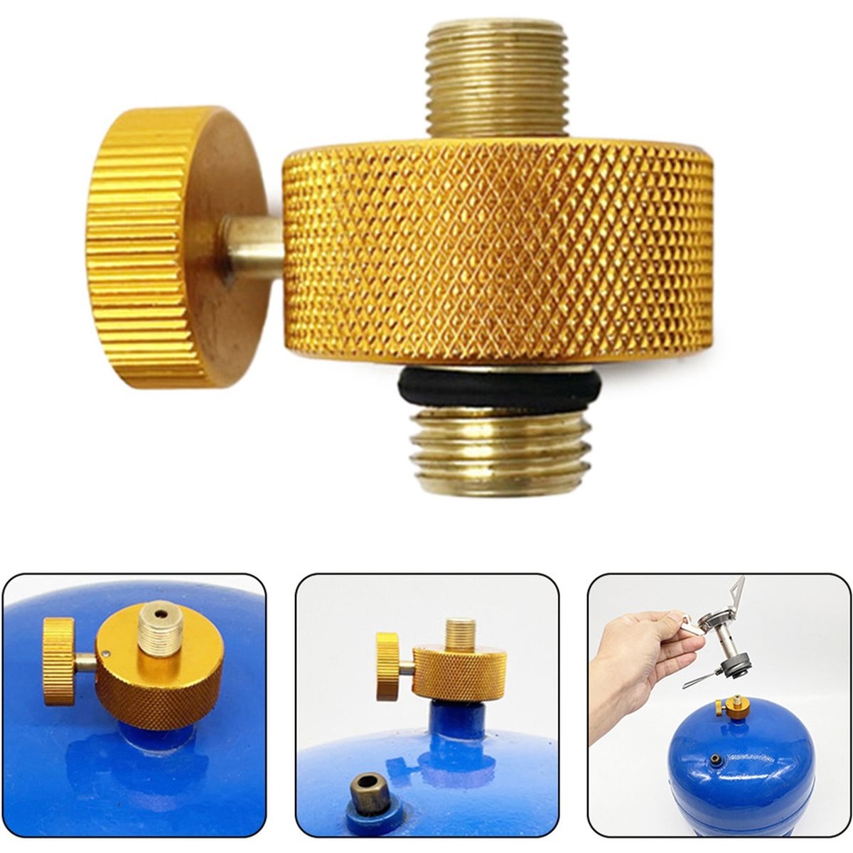 Camping Gaskocher Adapter Mit  - Outdoor Und Camping Messe recension och pris