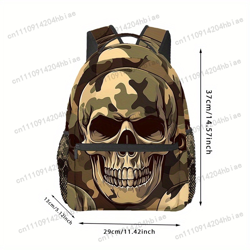 Skull Bone Camouflage (10) Pri - Outdoor Camping Backpack recension och pris