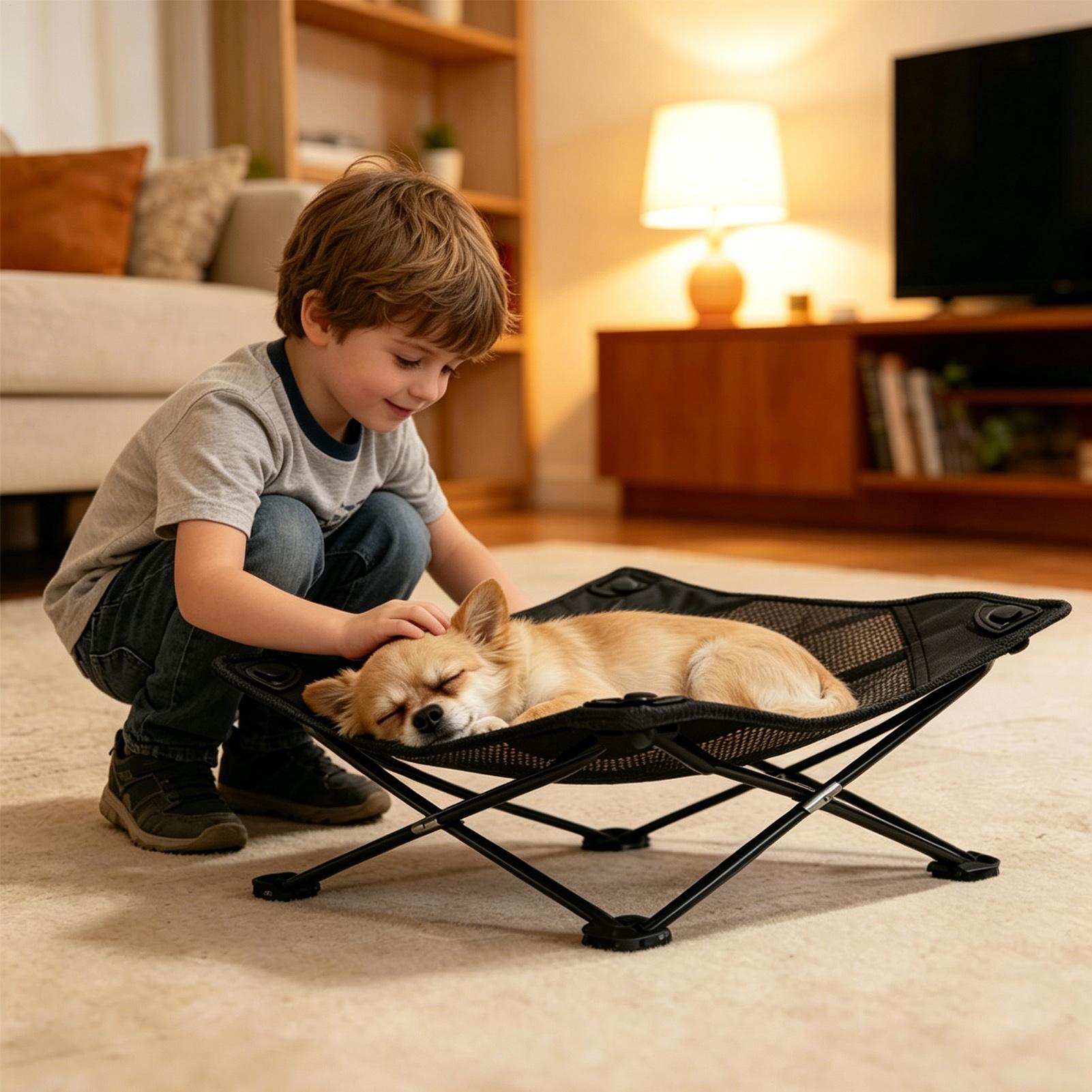 Summer Dog Bed Moisture-Resist - Outdoor Camping Dog Bed recension och pris