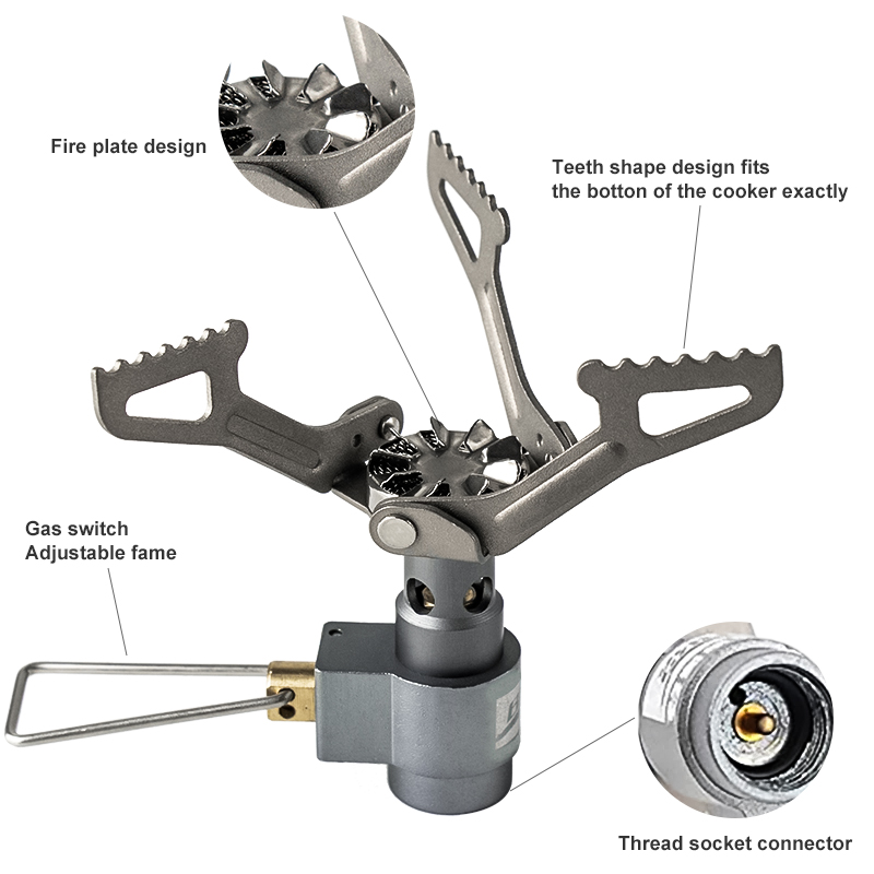 BRS Outdoor Gas Stove Mini Cam - Outdoor Camping Heater For Tent recension och pris