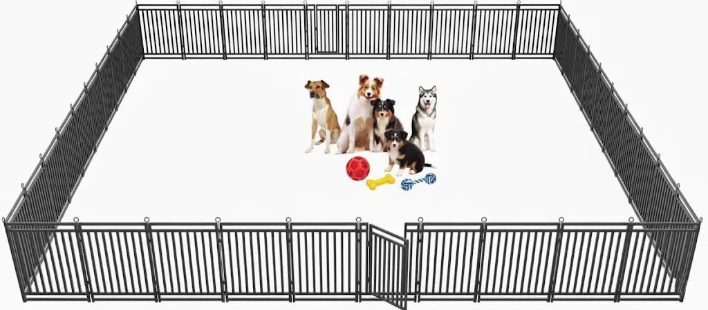 Dog Fence Outdoor Indoor, 47 I - Outdoor Camping Dog Fence recension och pris