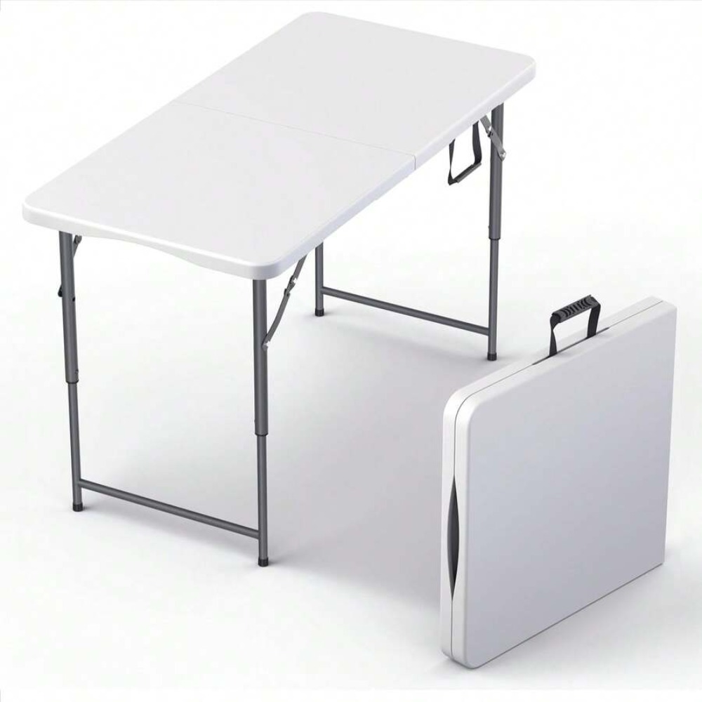 4FT Foldable Table Adjustable  - Outdoor Indoor Camping recension och pris