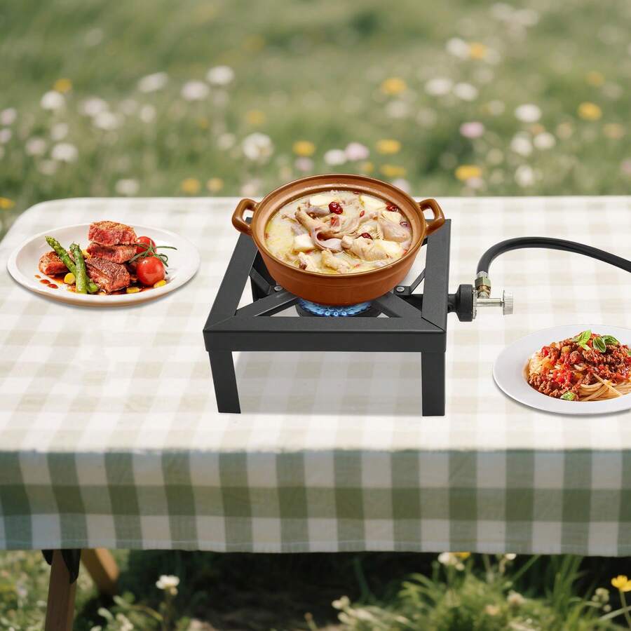 Portable Single Burner, Outdoo - Outdoor Camping Gas Stove recension och pris