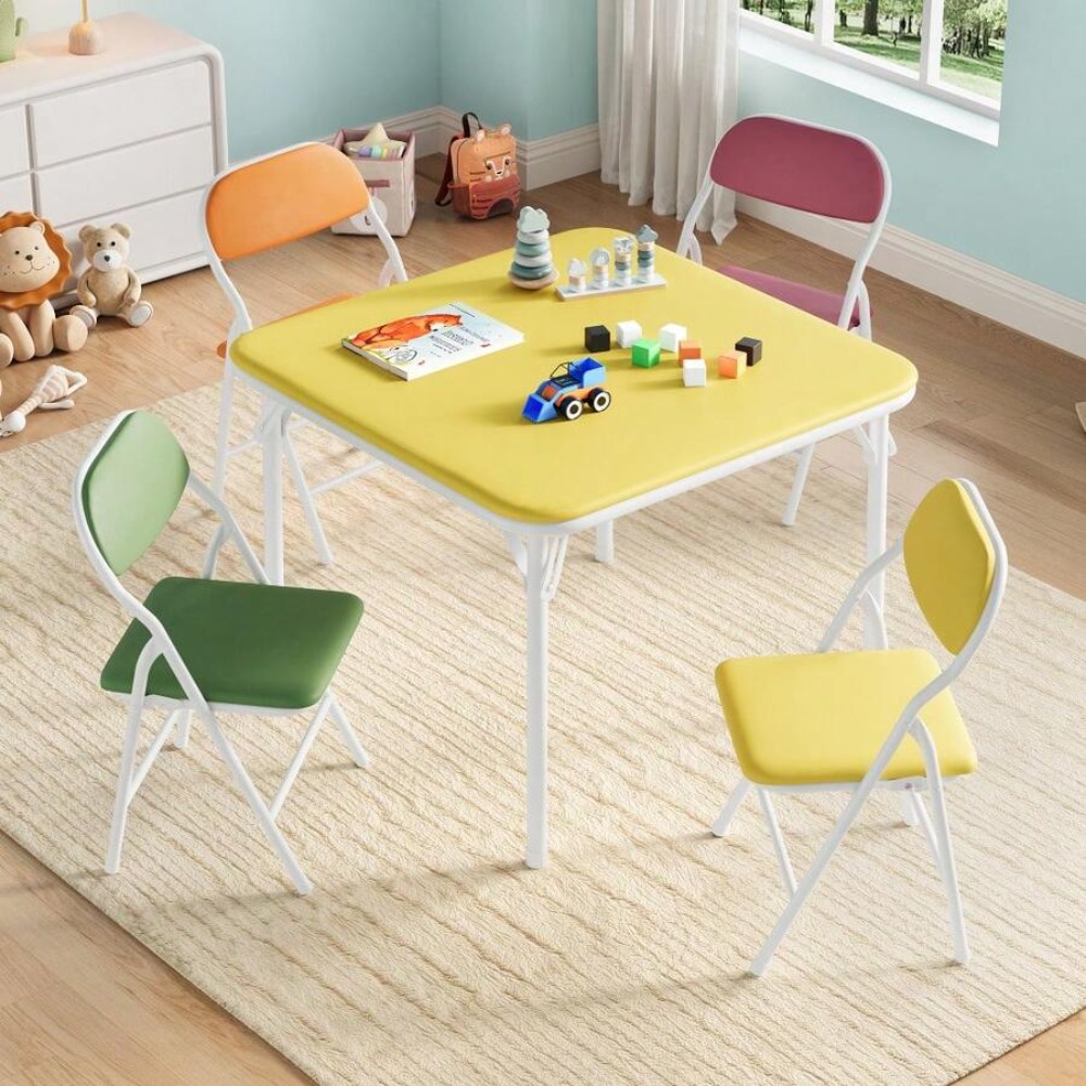 Foldable Square Table and Chai - Outdoor Indoor Camping recension och pris