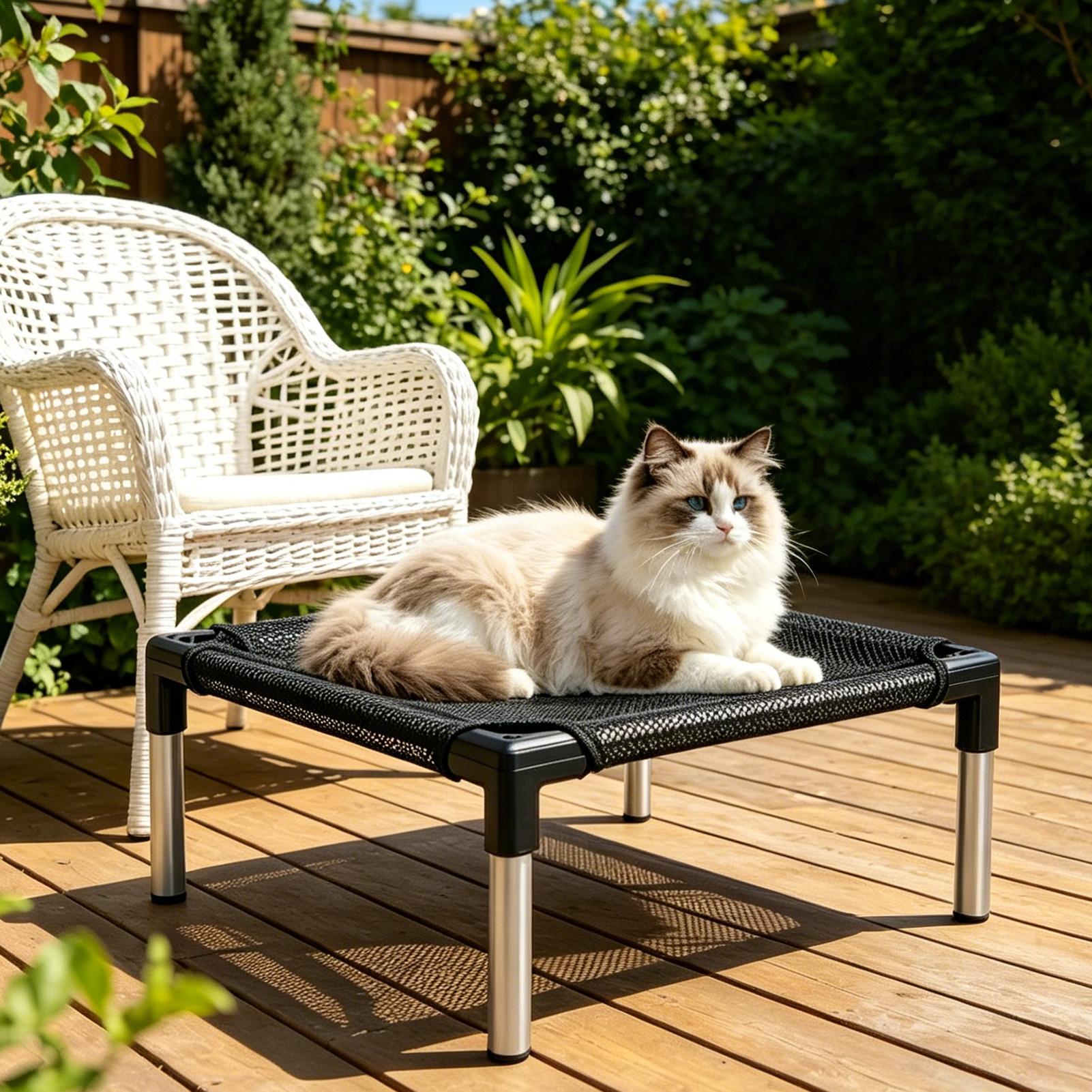 Elevated Dog Bed Breathable Me - Outdoor Camping Dog Bed recension och pris