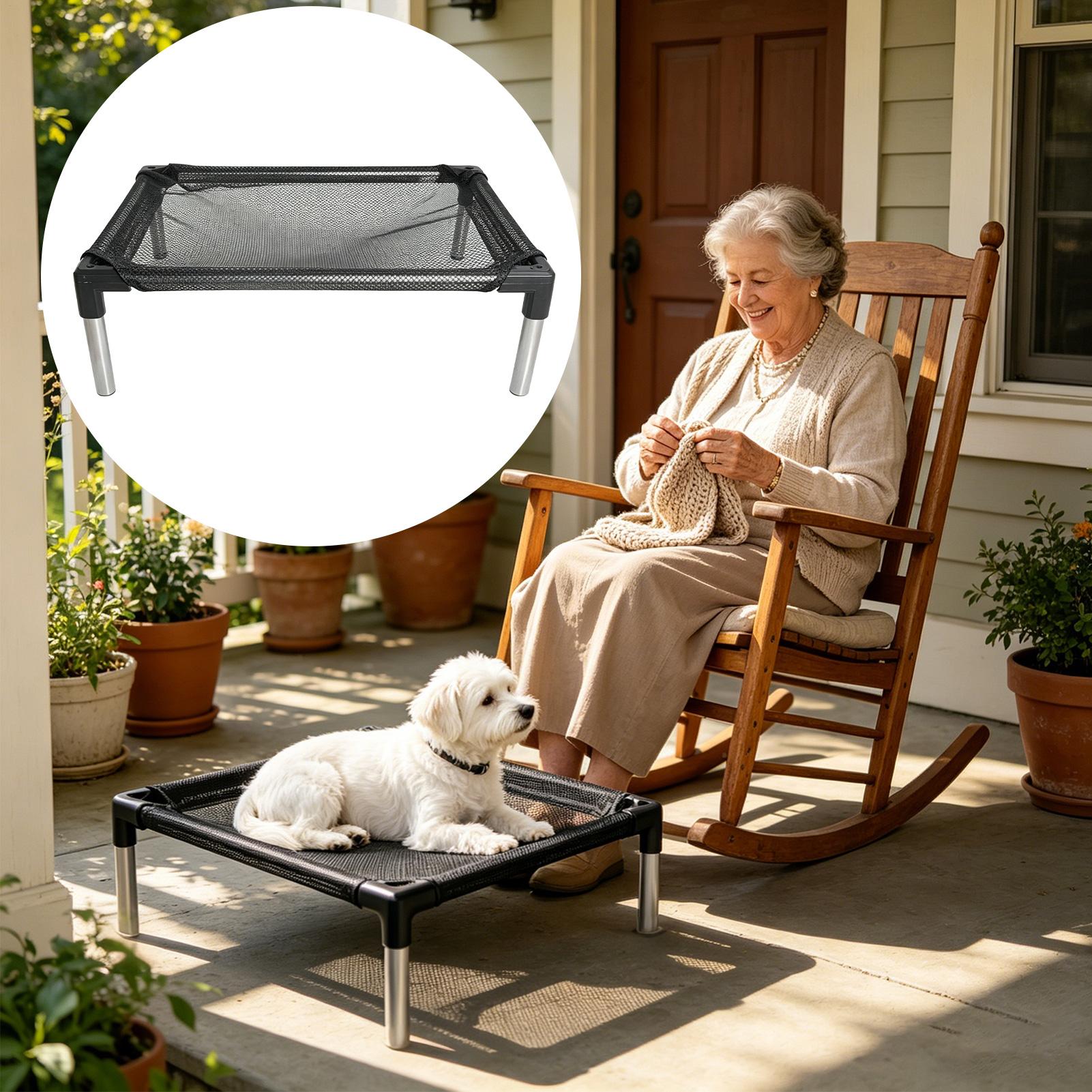 Elevated Dog Bed Breathable Me - Outdoor Camping Dog Bed recension och pris